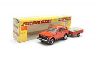 А самая точная и красивая была"Нива". У меня даже с прицепом "Скиф"