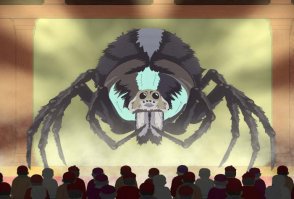 Ладно там приматы, а вот Великую паучиху автор и не вспомнил