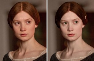 А зачем они ей эльфийское ухо пририсовали? Ни в книге, ни в кино об этом ничего небыло.