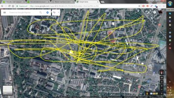 Короче, вчера, одел на шею gps вышел на улицу, когда утром вернулся прикинул: чем мой кот хуже?!