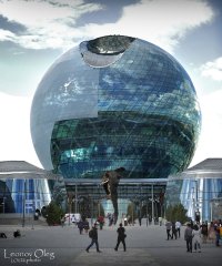 Звезда смерти вдохновила архитектора? Мне одному так кажется?