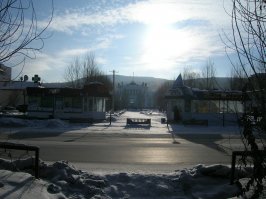 Станция "ЛЕНА" на БАМе. Был здесь году так в 2007,зимой. Холллоднооо блин...