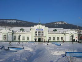 Станция "ЛЕНА" на БАМе. Был здесь году так в 2007,зимой. Холллоднооо блин...