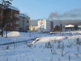 Станция "ЛЕНА" на БАМе. Был здесь году так в 2007,зимой. Холллоднооо блин...