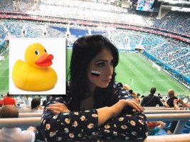 Сногсшибательные девушки с матча Россия - Новая Зеландия