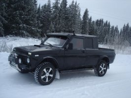 Убожество какоето. Главное зачем? Когда есть полноценный нива пикап.