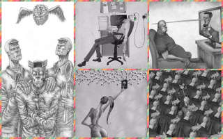 У кого, что в голове, то и видит он. А на картинке чисто рамка со свободного сервиса по изготовлению коллажа, специально для вас картинка, обязательно повесьте, возможно забудете про свастики и прочую ерундень: