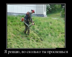 У меня ровно с 6:00 под окнами ходит его "брат":