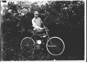 Велобайкеры начало XX века, г. Семипалатиснк.