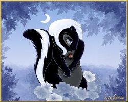 Мужчина решил выйти из дому, но cтая скунсов заставила его спешно вернуться обратно