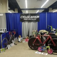 Карбоновый разделочный (TT, time trial) фэтбайк. Единственный в своем роде. Оригинал (до переделки) - Trek Equinox