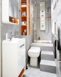 Гениально! Сальто назад с горшка,и ты в под душем!