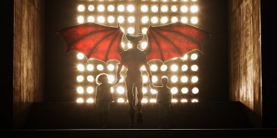 Мини-сериал "Конец детства" по роману А. Кларка. Не шедевр, в отличие от книги, но снят интересно и красиво.