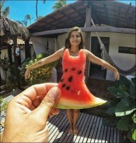 есть фото без арбуза?