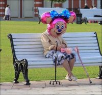 Мини Маус на пенсии.