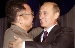 А вот и его отец Ким Чен Ир
