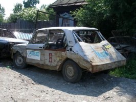 Типичная машинка для гонок на выживание