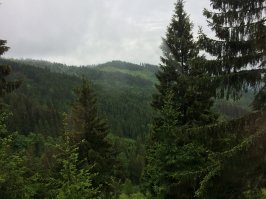 Бедная, аграрная страна. А когда-то, при СССР, была вполне промышленно развитой. Сейчас местные выращивают экологически чистые продукты - на продажу в богатые страны ЕС, а едят привезённые из турций и испаний. Потому что свои им не по карману. 
Но - красиво там. И недорого. Непопулярная у нас для туризма страна, но туда точно стоит съездить. И ещё в Грузию. Люди хорошие и там, и там.