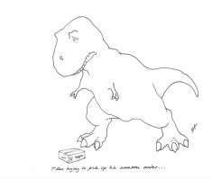 - Только ты сама вылезай на берег.:)
- Помоги мне!
- Я не могу, у меня лапки.