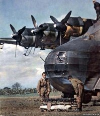 Интересные фото. И на первом и на втором планеры. Мессершмитт и Гота. 
В 1939 году после оккупации Франции в руках немцев оказалась туева хуча французских авиадвигателей Гном-Рон. Двигатели были знамениты своей надежностью, но использовать их для установки на серийные самолеты Люфтваффе не было смысла из за недостаточной мощности.
Но немцы, поганцы, домовитые. Пропасть такому добру они не дали. Немного переделали примитивные планеры и получили в итоге замечательные транспортные самолеты.
Мессершитт 323 хоть и имел прозвище "Пластырь", за обычно большое количество заплат на полотняной обшивке, тем не менее стал одним из самых больших транспортных самолетов второй мировой войны.
Гота 244 был не такой выдающийся. Его достоинствами были примитивная конструкция и бросовые материалы для изготовления. Кличка была - "Летающий контейнер". Короче немцы получили в виде Гота 244 некую леталку, которая им не стоила почти ничего.