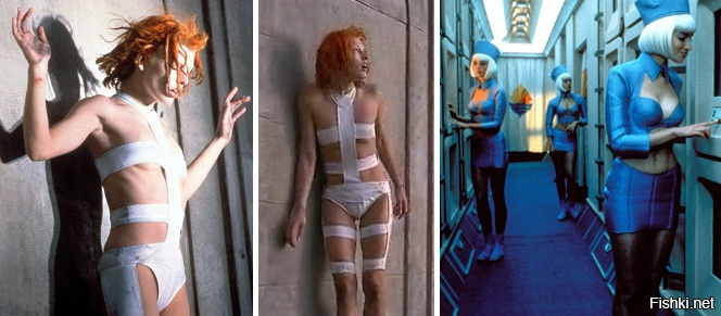 Думаю сценарий моды будет развиваться так, как видит Жан-Поль Готье из фильма 5-ый элемент.