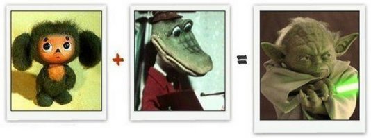 Что будет, если соединить двух мультипликационных персонажей в одного?