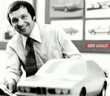 Клаус Люте - дизайнер, который создал кузова БМВ е31, е28, е34, е32 и е30