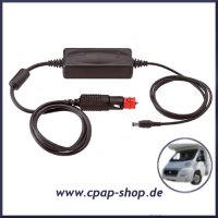 Спать сможете. Но с теми же проблемами - храп, усталость, сонливость и т.д. 
Прибор можно с собой брать. 
Главное - чтобы розетка была. 
Или использовать адаптеры для автомобилей, или мобильные БП с розеткой.