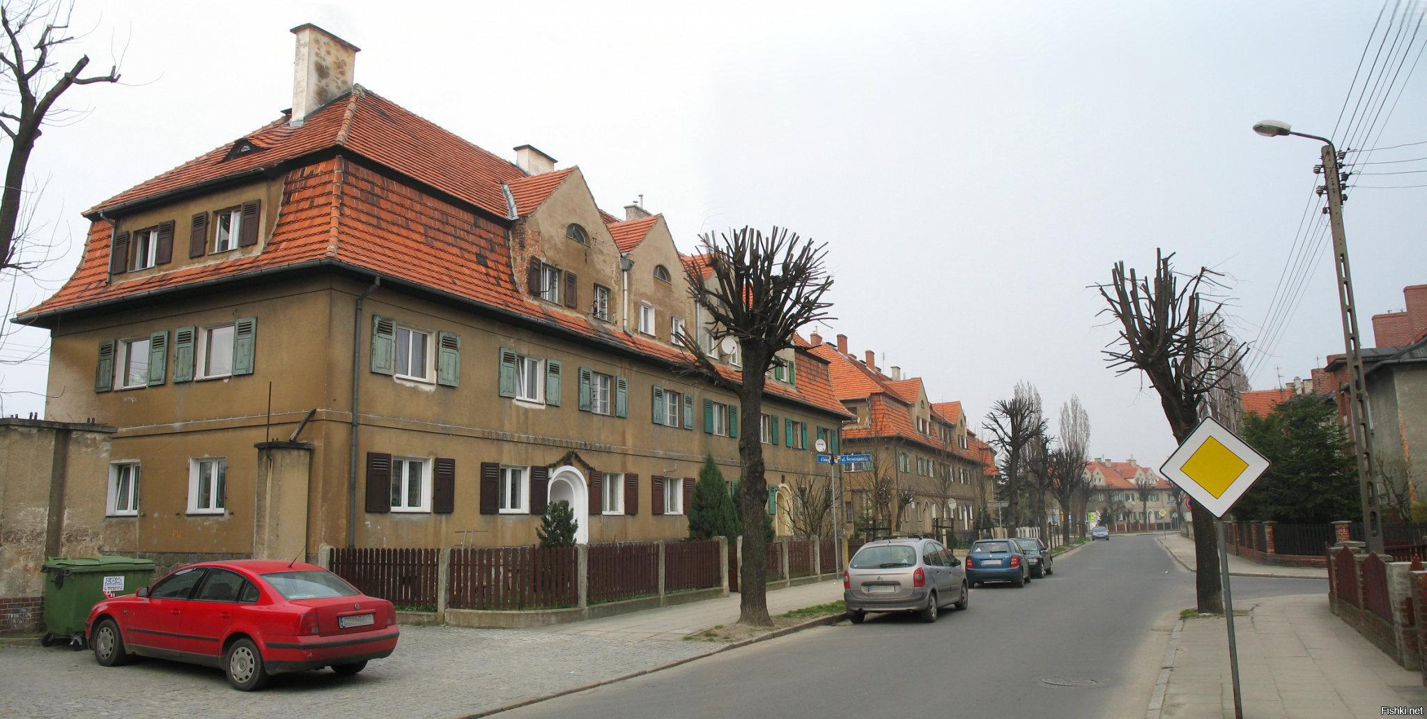 Ulica Leśna - Лесная , Щвидница ( Польша)