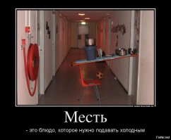 Месть подают холодной