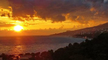 Закат на Алупку и Симеиз....