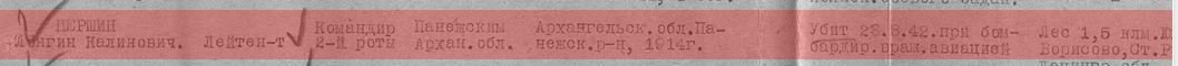 Вот запись о брате Лонгине Першине. Наш отряд как раз из Старой Руссы. А д.Борисово совсем недалеко от города. Найдем ли второго брата?...
Позавчера проводили в путь домой в Новосибирскую область еще одного ранее Неизвестного Солдата, числившегося пропавшим без вести с 1943 года. За ним приехал правнук. И у этого правнука в этот день родился сын.