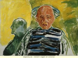 а затем Мунк "Автопортрет" 1943 года