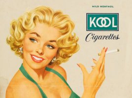 Роскошная винтажная табачная реклама