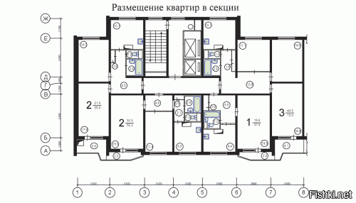 ты хоть представляешь что такое кухня в хрущевке? это 5 долбаных квадратных метра, из которых половину занимает холодильник, плита и раковина. еще маленький столик и пройти можно, только если на кухне нет никого.
вот такой дом построен вместо двух пятиэтажек. с вот такими квартирами. там двушка больше моей трешки