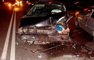 еще пару фото из жизни. Столкновение Гольфа и Дэу Эсперо