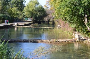 Начало реки Иордан.