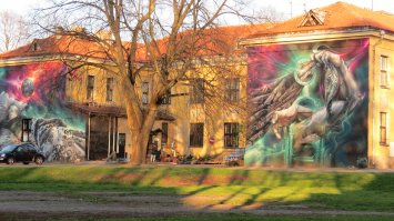 Мам, смотри, я уличный художник! Самые крутые граффити Москвы