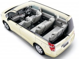 Вот мой сарай , брал 1.5 года назад за 650 т.р.  Хз какой обЪем при сложенных сидениях, раза в три-четыре примерно больше чем у всех остальных. Расход по трассе 8 , по городу 10, 2 литра 150 лошадей.