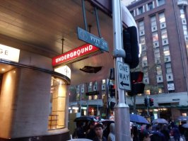 Угол Питт и Голбурн, легентарное место в Сиднее.