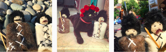 Мы в Грузии прикалывались.КУпила теткам сувениры.И пока катались по Батуми фотографировали Гоги и Ашота