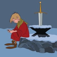 Гуглит "Как вынуть меч из камня?"