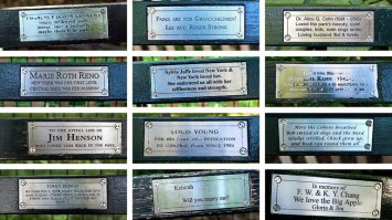 Такие же в нью-йоркском центральном парке, но, в отличие от английских, в американских табличках нет негативизма, наверное, погода влияет.