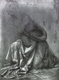Как-то так.
Леонардо да Винчи(Эскиз драпировки)1477 год.
