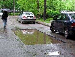 Лучшие способы засыпать дорожные ямы