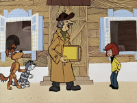 Звери против почтальона.