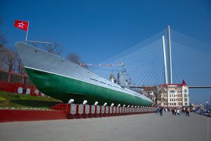 Гвардейская Краснознамённая подводная лодка С-56 установлена  в качестве корабля-музея на Корабельной набережной Владивостока, рядом со зданием штаба Тихоокеанского флота на берегу бухты Золотой Рог