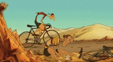 Про лютую любовь к велоспорту и Тур-де-Франс есть отличный мультфильм "Трио из Бельвилля".