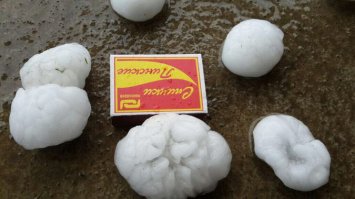 вопрос экспертам: сможет ли выдержать град с мяч и не будет ли с ними такой же ситуации как на фото?