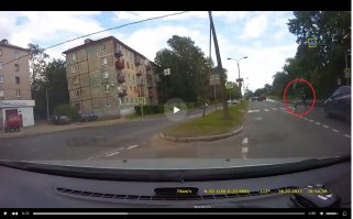 Волговод спас пешеходода